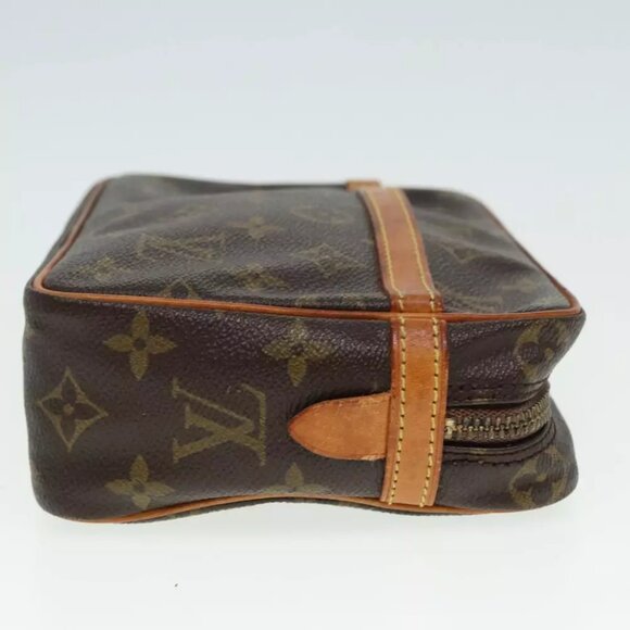 authenticity guaranteed LOUIS VUITTON Monogram Compiegne  Clutch Bag - Picture 4 of 11